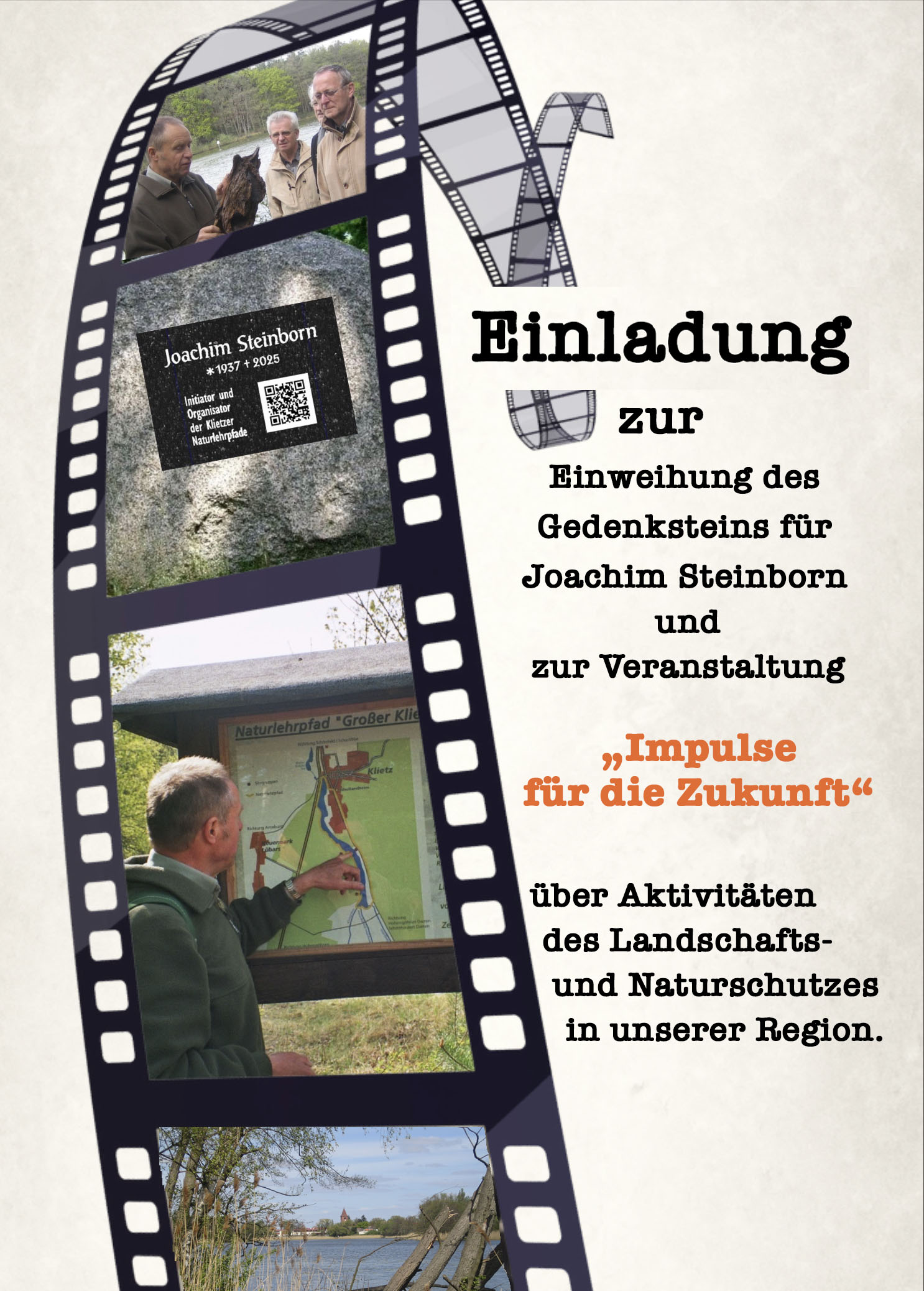 Einladungskarte Vorderseite 1